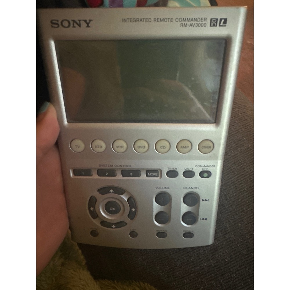 Sony RM-AV3000 Integrated Remote Commander Universal LCD Touchscreen Remote - Picture 2 of 5
